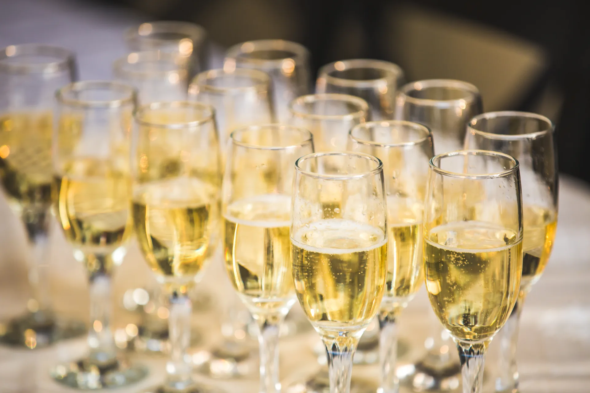Champagne glasses