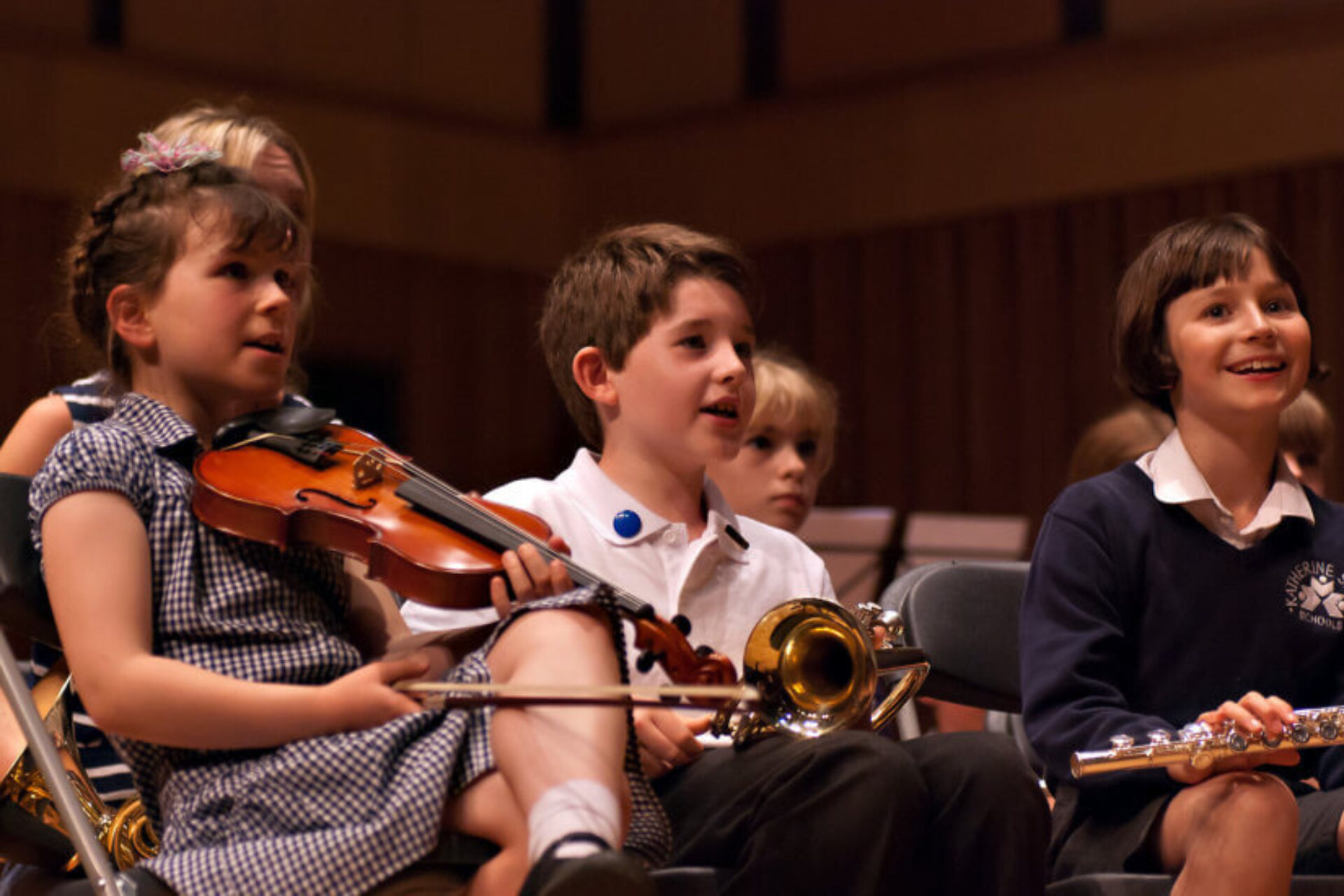 Saffron CYM during a lesson.